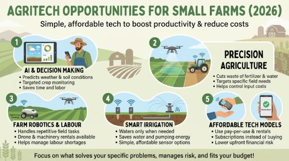 Agritech Innovation in 2026: How US Small Businesses Can Benefit
